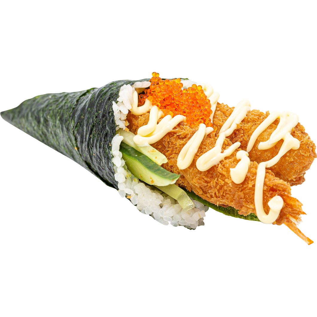 Ebi Fry Hand Roll